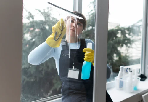 Nettoyage de vitres intérieures et extérieures à Tennie